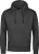 Urban Hooded Sweatshirt, unisex Black