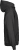 Urban Heavy Loose Fit Hooded Sweatshirt, unisex Black