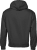 Urban Heavy Loose Fit Hooded Sweatshirt, unisex Black