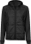 Women's Hybrid-Stretch Hooded Jacket Black