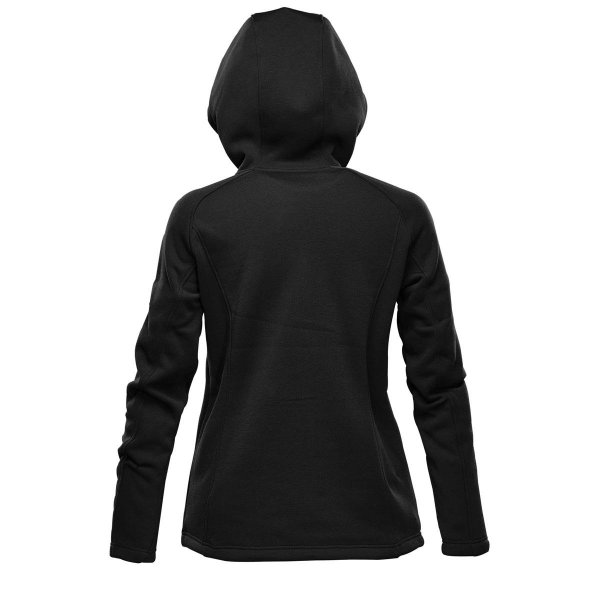Zoom bild av Fullzip fodrad hoodie i dammodell