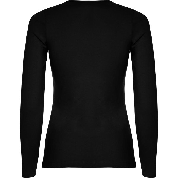Zoom bild av Långärmad t-shirt i dammodell